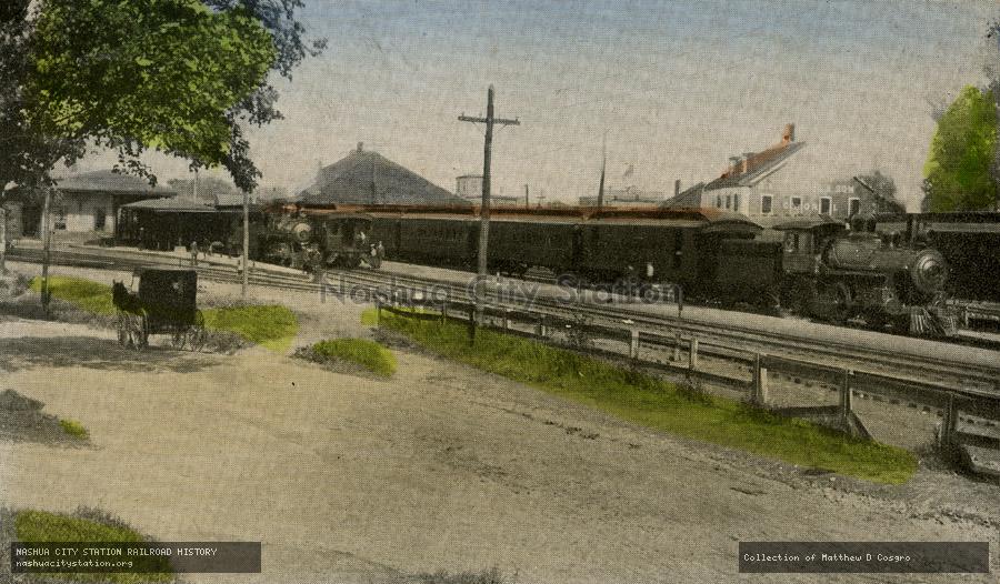 Postcard: The Station, Ayer, Massachusetts